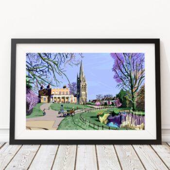 Clissold Park, Stoke Newington Art Print