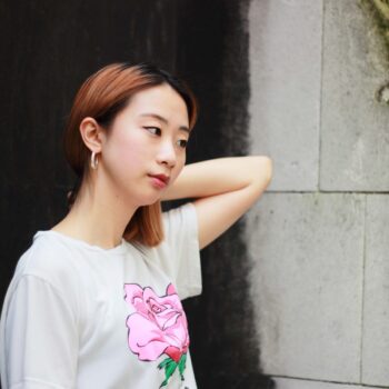 Small Silver Chenier Hoop Earrings