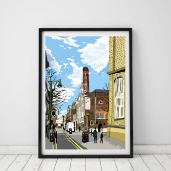 Truman Brewery, Brick Lane, East London Art Print