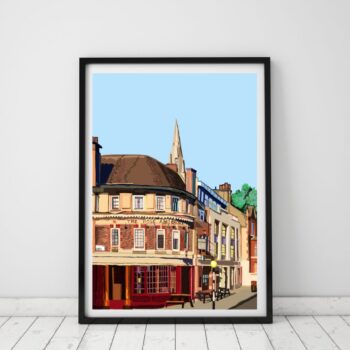 Rose and Crown, Stoke Newington Art Print