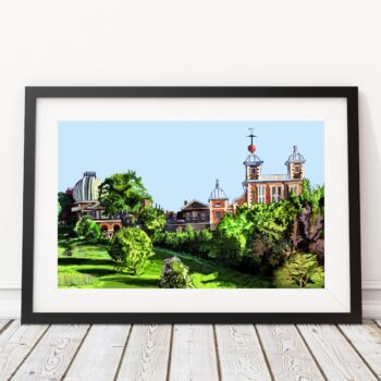 Royal Observatory, Greenwich, South East London Art Print