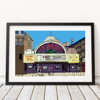 Screen on the Green Everyman Cinema, Islington, London Art Print