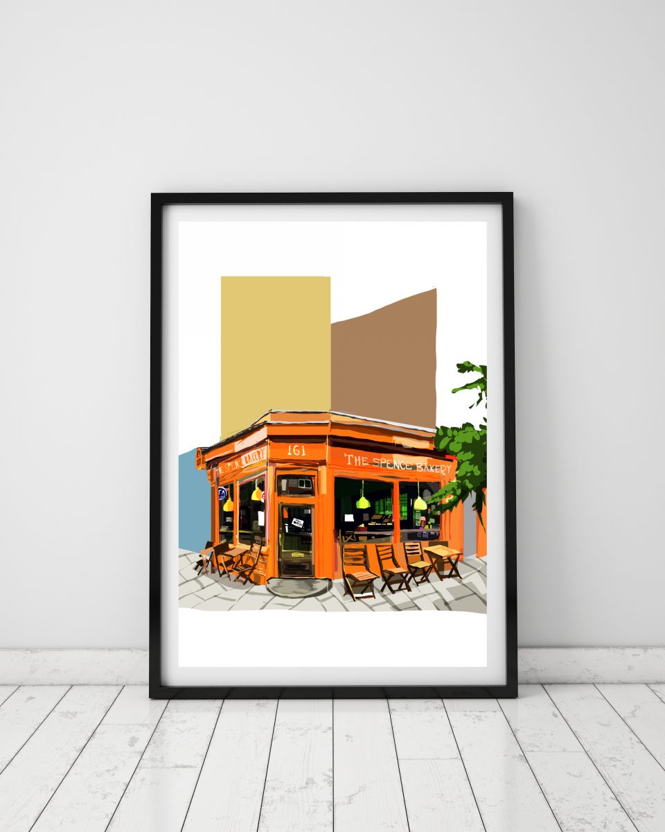 Spence Bakery, Stoke Newington, North London Art Print
