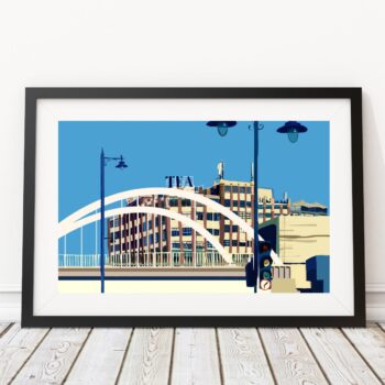 The Tea Building Shoreditch East London Art Print