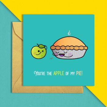 Apple of my eye Greeting Card