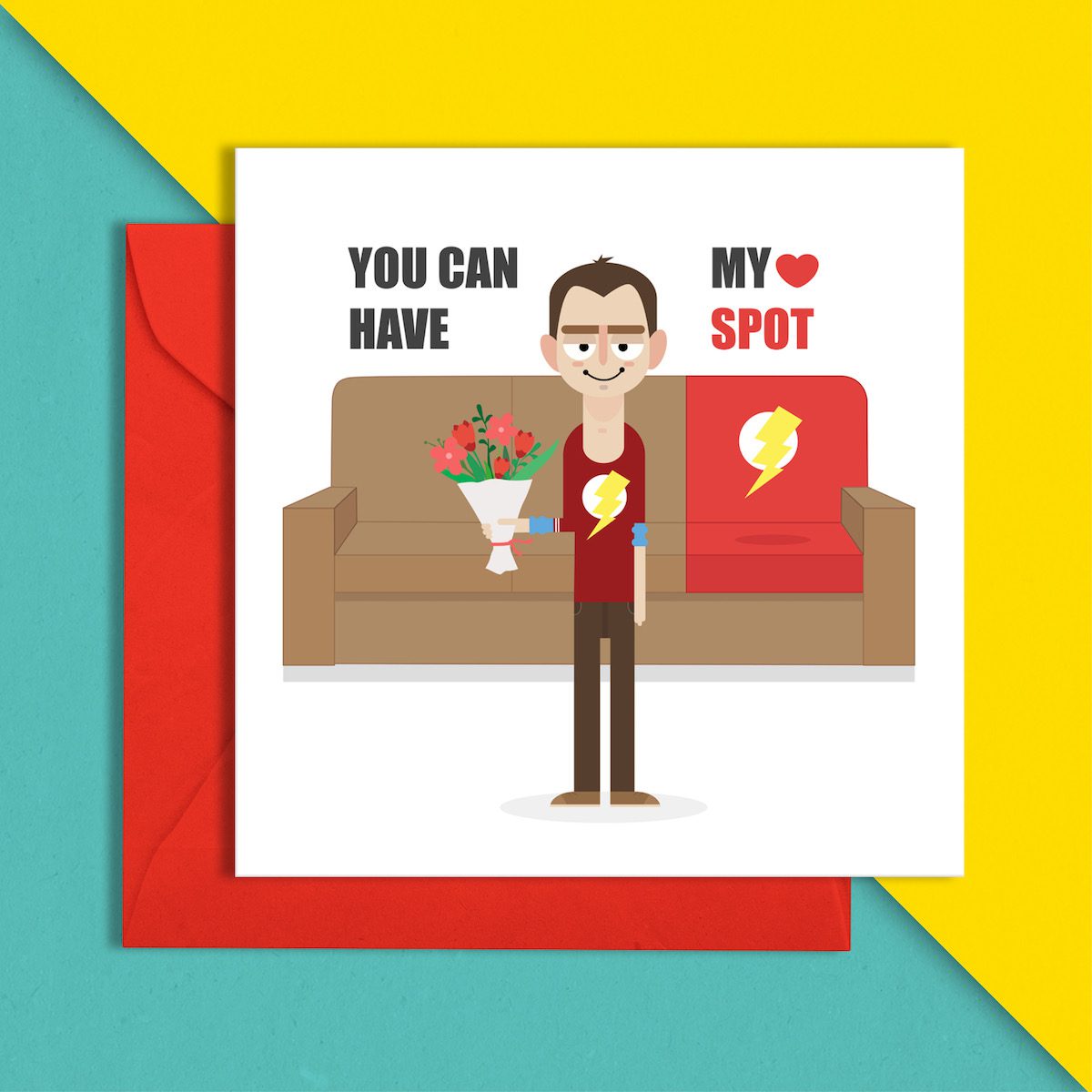 You can have my Spot. Valentines/Anniversary Card