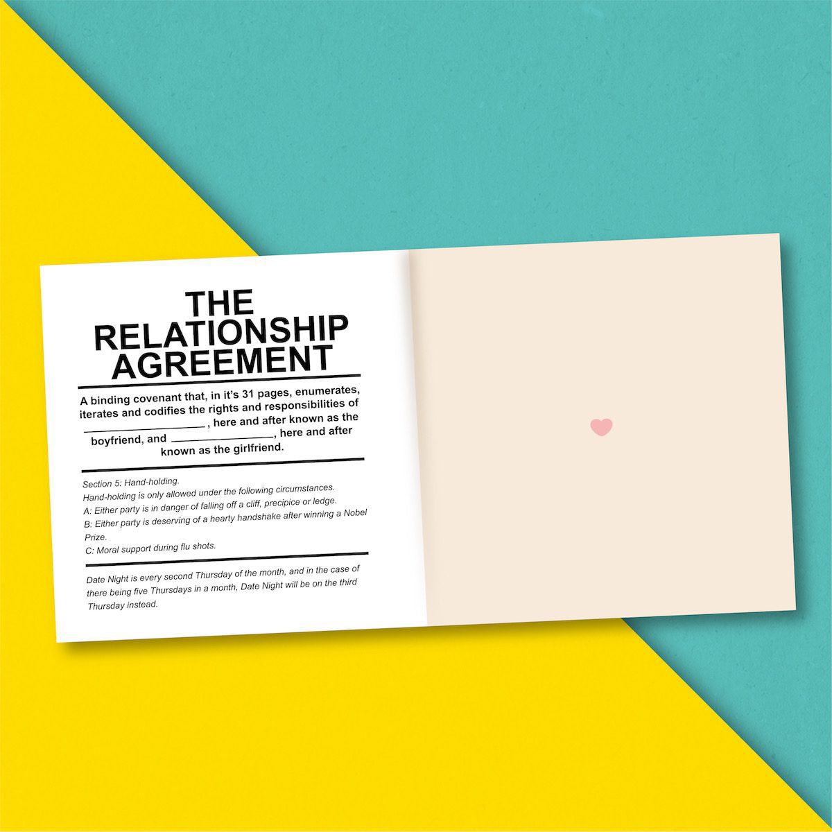 You can have my Spot. Valentines/Anniversary Card