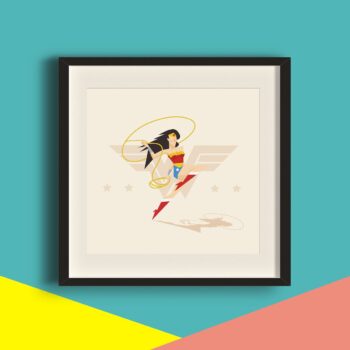 The Princess of the Amazons Art Print