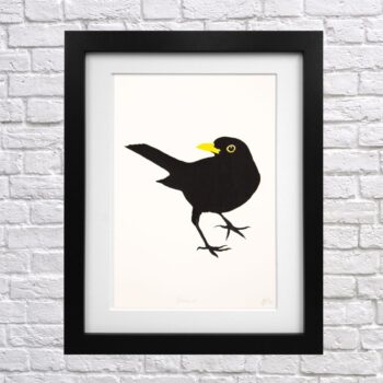 Blackbird Screen Print