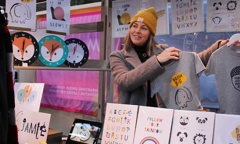 Urban_makers_Karin_Akesson_old_spitalfields_market Karin Akesson at Old Spitalfields Market with Urban Makers