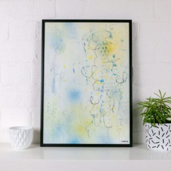 A3 framed original artwork - Urban Contemporary Art - ‘Seilebost’