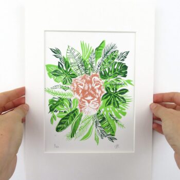 'Hakuna Matata' Limited Edition Linocut Print