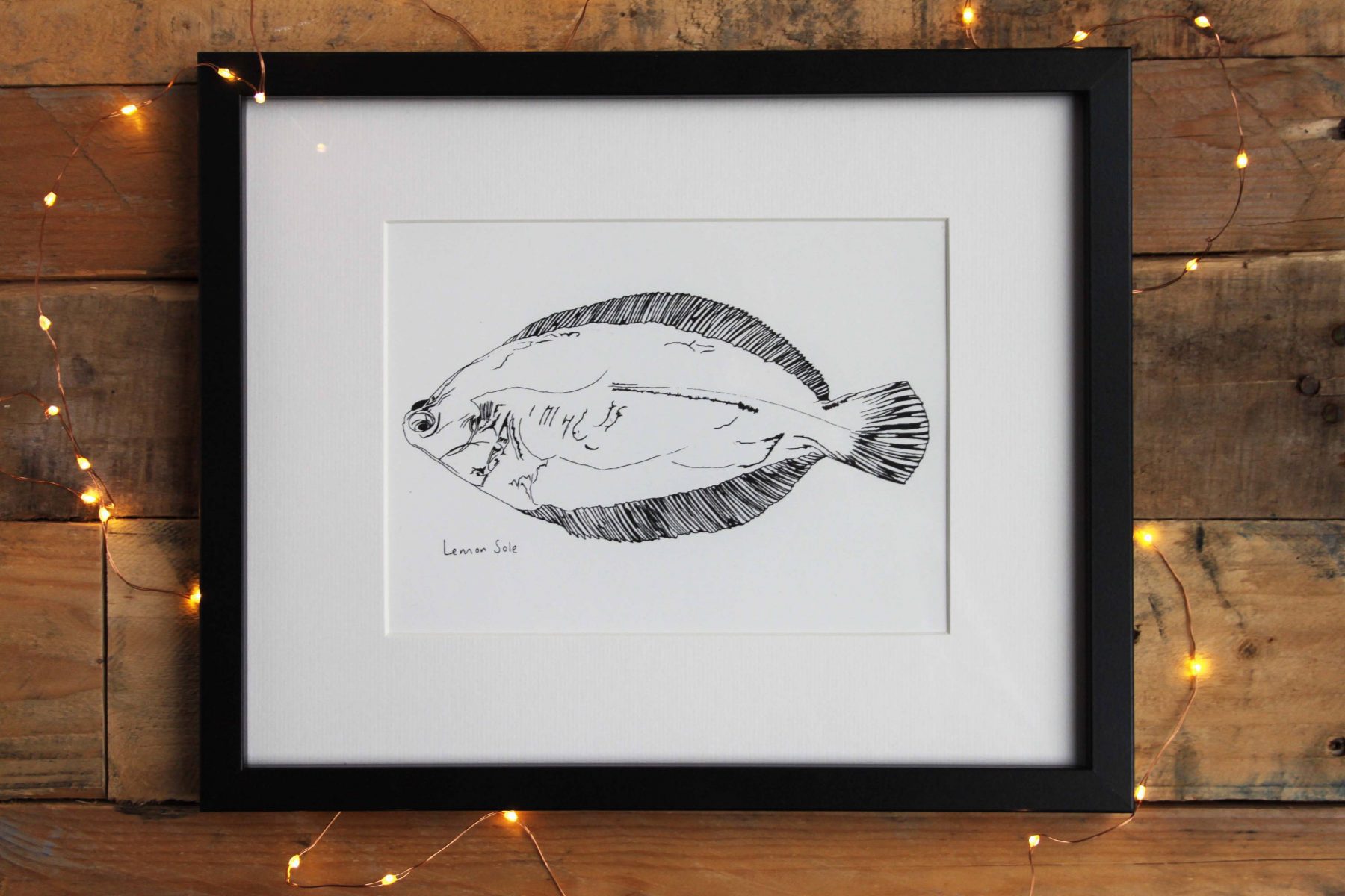 Little Lemon Sole print