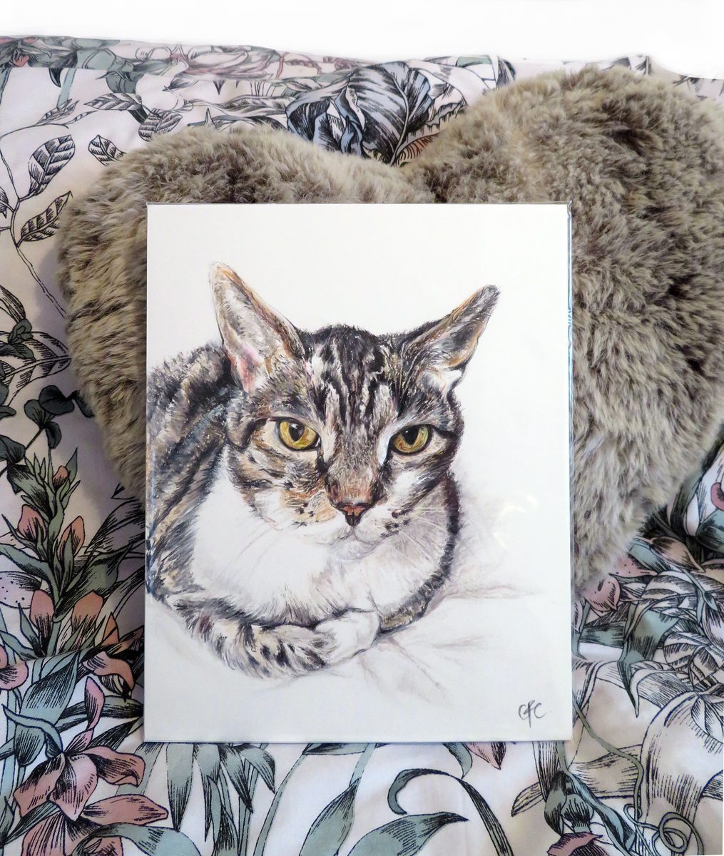 Bespoke Oil Pastel Pet Portrait