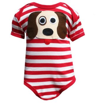 Baby Dog Bodysuit 0-12 months