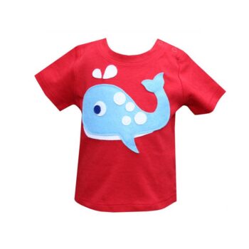 Baby Whale T-Shirt 0-24 months