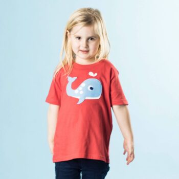 Kids Whale T'Shirt 2-6 years