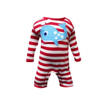 Baby Whale Romper 3-18 months