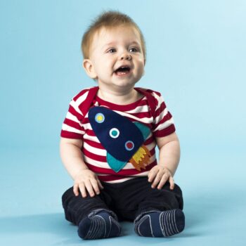 Baby Rocket Bodysuit 0-12 months