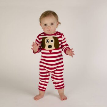 Baby Dog Rompersuit 3-18 months