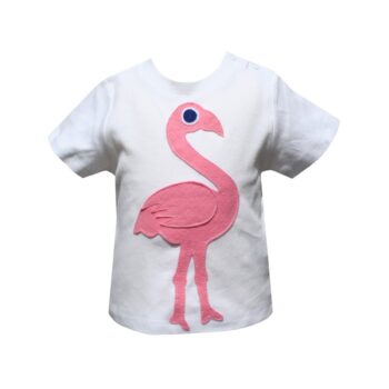 Baby Organic Flamingo T-Shirt 0-24 months