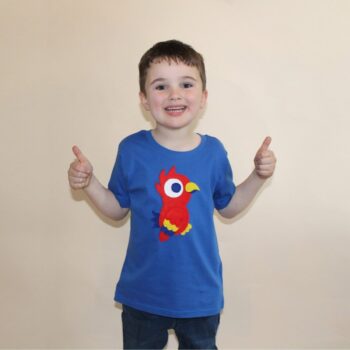 Kids Parrot T-Shirt 2-6 years