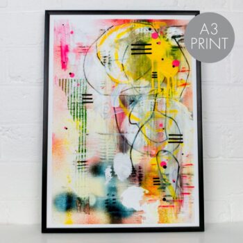 A3 print - 'Between the lines'