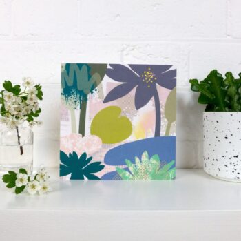 Greetings card - 'Lilies'