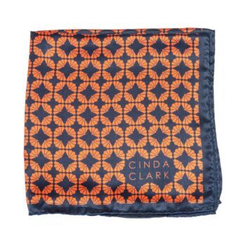 Art Deco Fabric - Silk Pocket Square – Fanfan Red