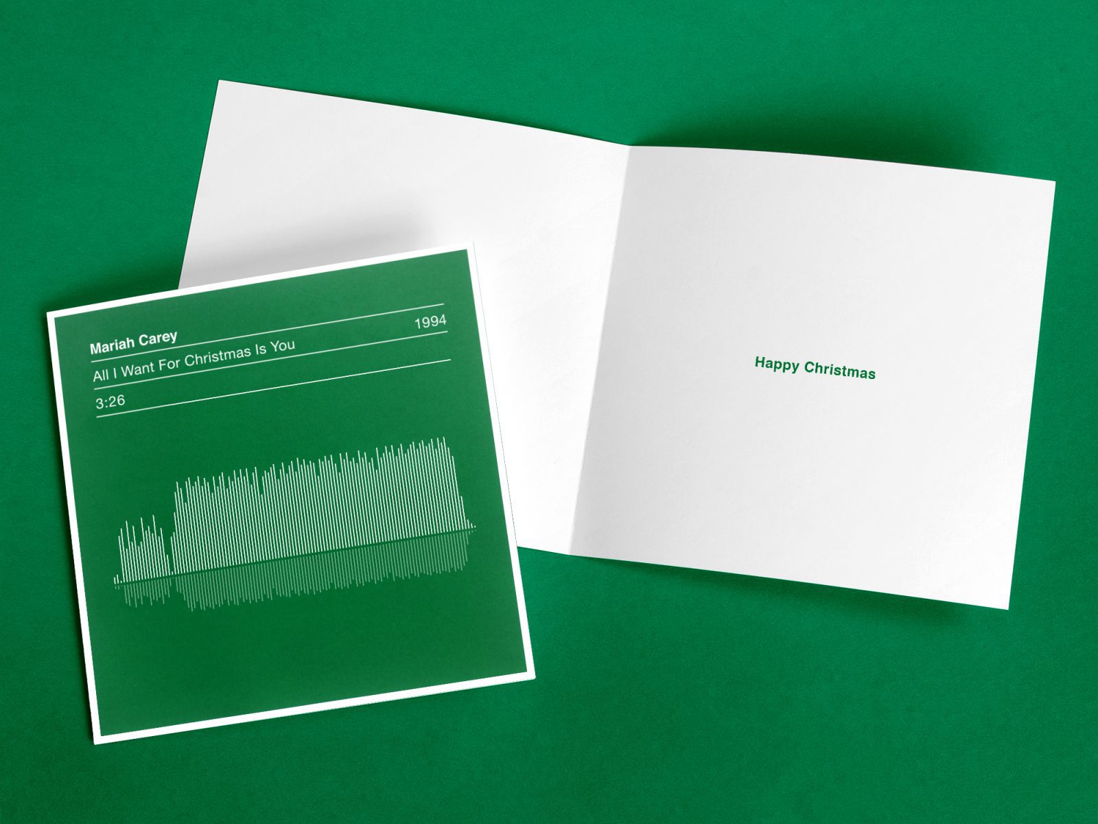 Mariah Carey Christmas Card