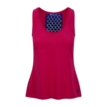 Contrast Chic Tank Magenta