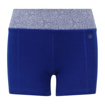 Cool Chakra Yoga Shorts Blue