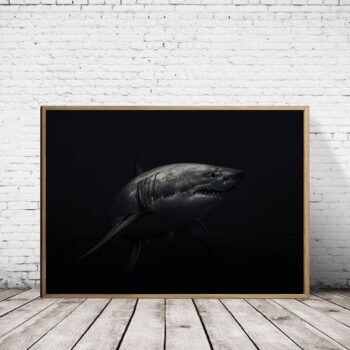 Great White Shark - Art Print