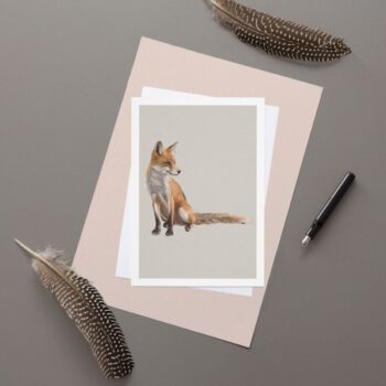 Red Fox Greeting Card