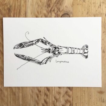 Little Langoustine print