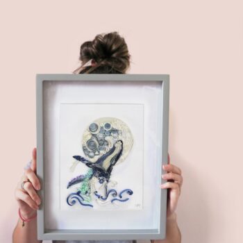 Bespoke Framed Quilled Paper Art