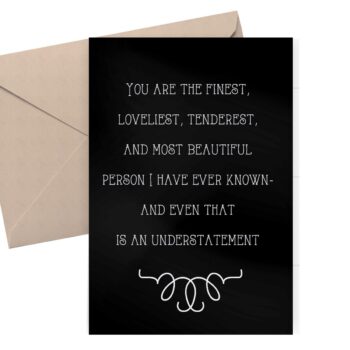Great Gatsby card  - Valentine's / Anniversary