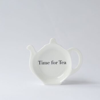 Time for Tea Bone China Tea Bag Tidy