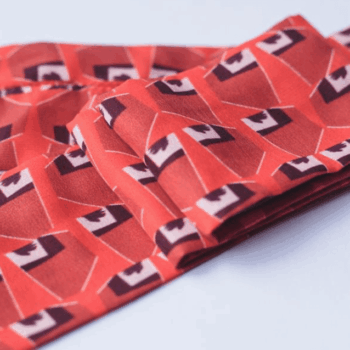 Hot Lips Twilly Scarf