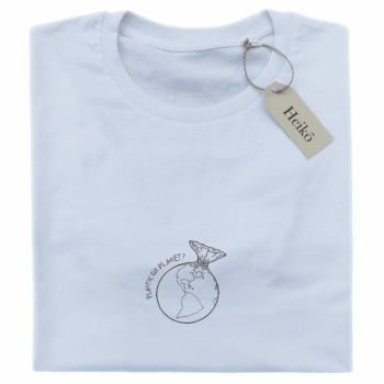 Plastic or planet? | 100% organic cotton t-shirt | Sustainable & vegan | Unisex