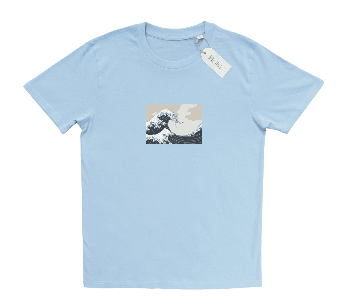 The Plastic Wave off Kanagawa | 100% organic cotton t-shirt | Sustainable & vegan | Unisex