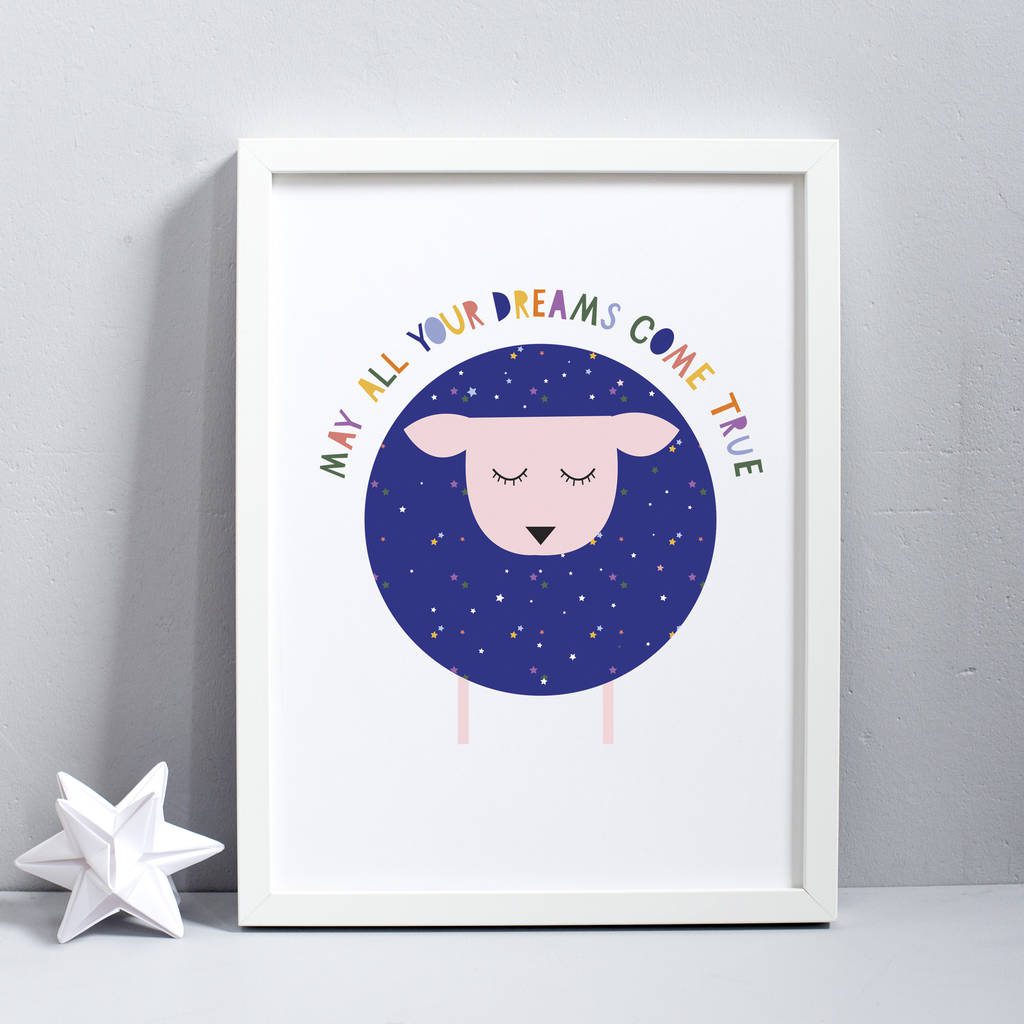 May All Your Dreams Come True Print