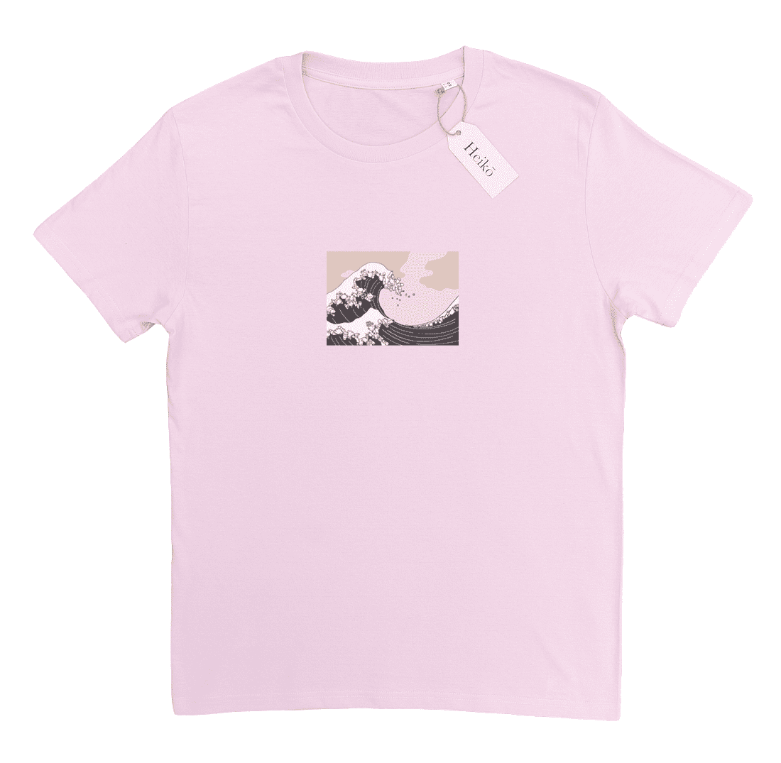 The Plastic Wave off Kanagawa | 100% organic cotton t-shirt | Sustainable & vegan | Unisex