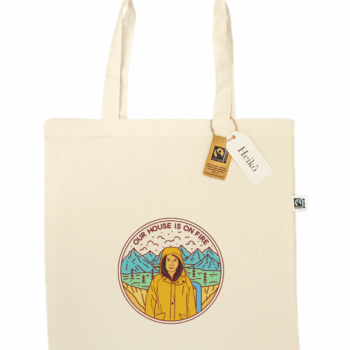 Greta Thunberg | 100% organic cotton tote bag