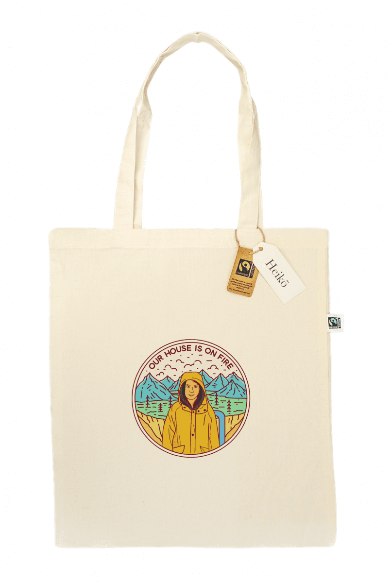 Greta Thunberg | 100% organic cotton tote bag