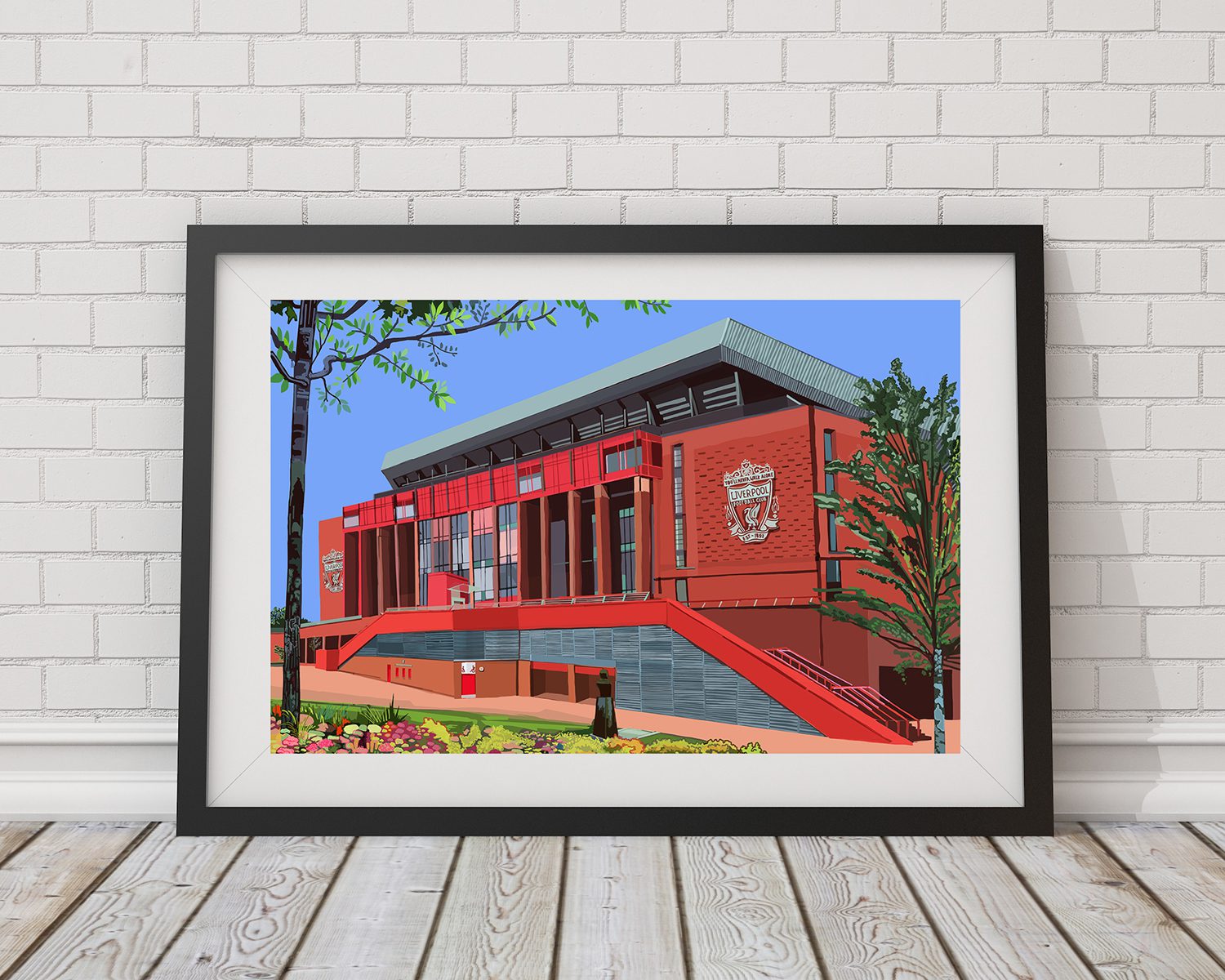 Anfield Stadium Liverpool Art Print