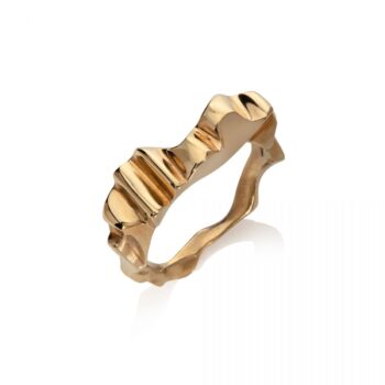 Gold Shard Ring