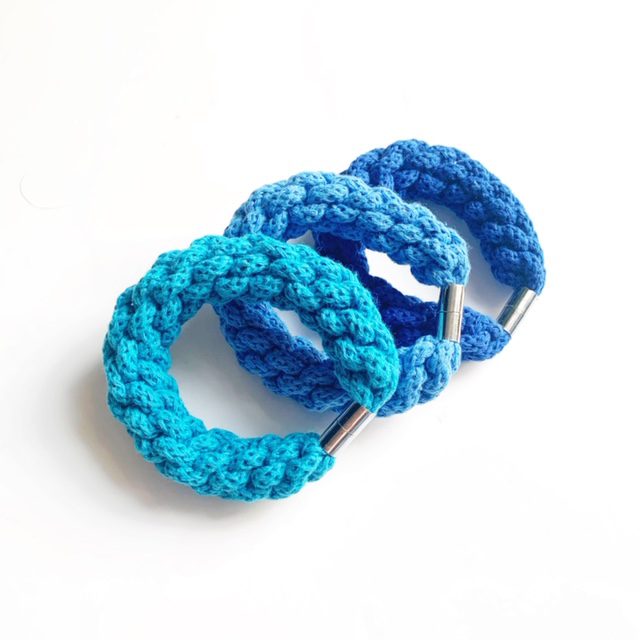 Emilia Bracelet, Woven cotton bracelets great for gifts, 28 colour options, Gifts for her