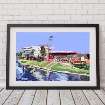 The City Ground, Nottingham Forest FC Stadium Art Print