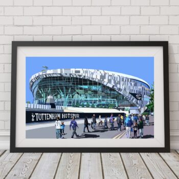 Tottenham Hotspur Stadium Art Print